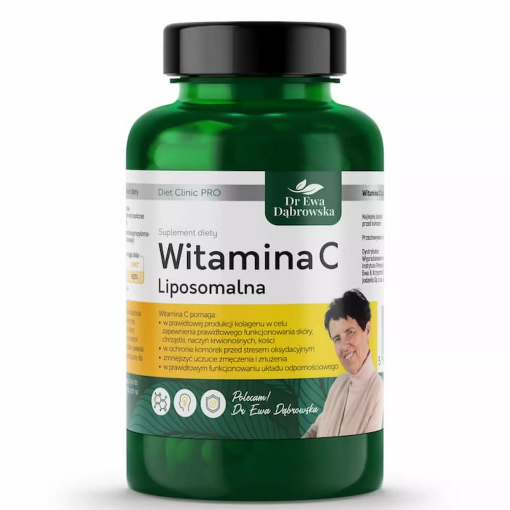 Zdjęcie produktu Dr Ewa Dąbrowska Witamina C Liposomalna (120 kapsułek)
