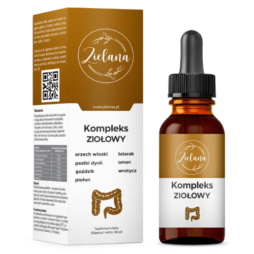 Zdjęcie produktu Kompleks Ziołowy Zielana 50 ml