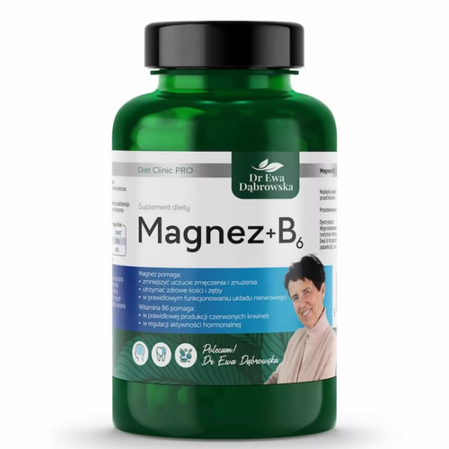 Zdjęcie produktu Dr Ewa Dąbrowska Magnez + B6 (120 kapsułek)