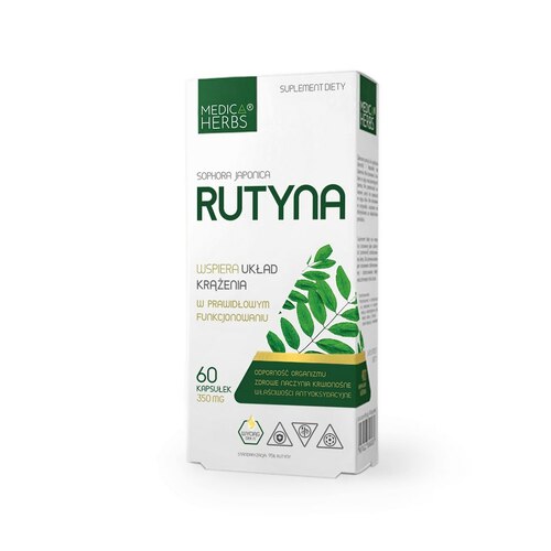 Zdjęcie produktu Medica Herbs Rutyna 60 kapsułek