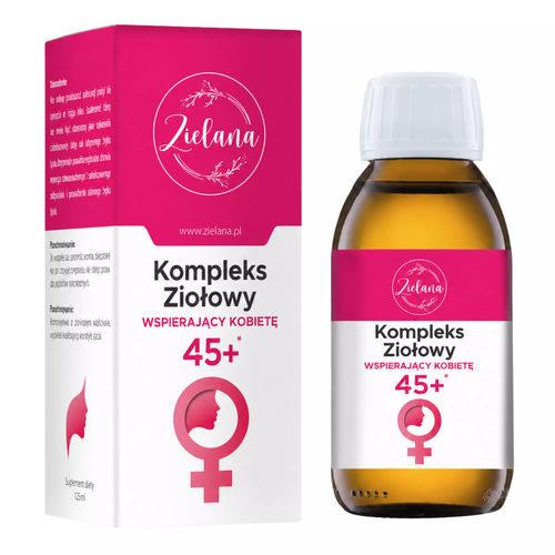 Zdjęcie produktu Zielana Kompleks Ziołowy Wspierający Kobietę 45+ 125 ml