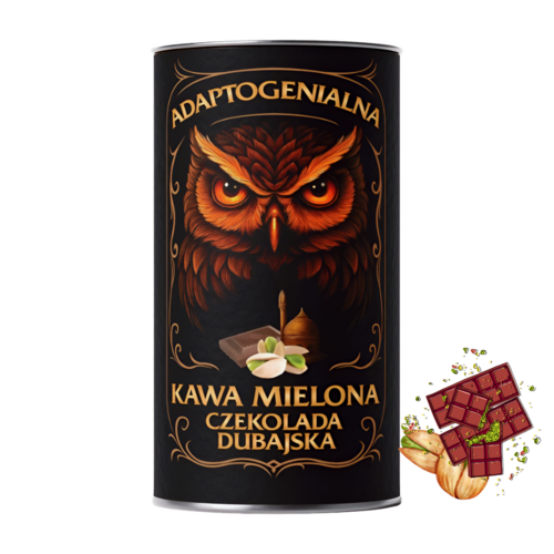 Zdjęcie produktu Adaptogenialna Kawa Mielona Dubajska Czekolada 100g