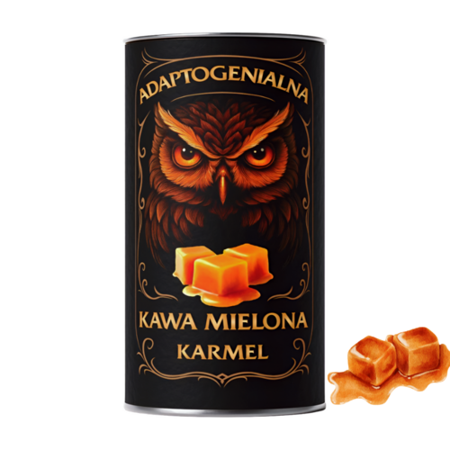 Zdjęcie produktu Adaptogenialna Kawa Mielona Karmel 100g