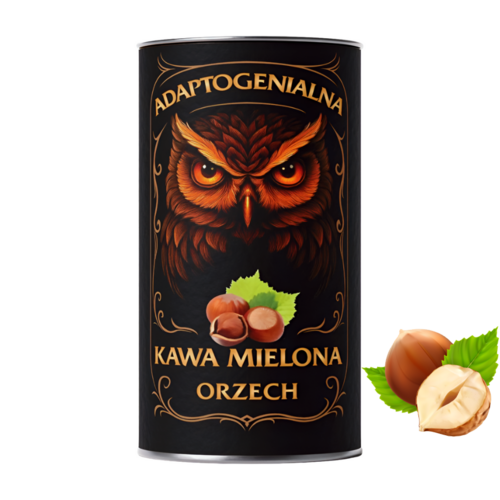Zdjęcie produktu Adaptogenialna Kawa Mielona Orzech Laskowy 200g